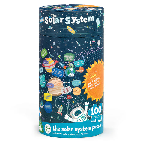 Early Learning Centre The Solar System 100 Piece Jigsaw Puzzle – Educational Space Learning Game for Kids 5+