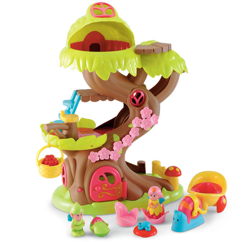 Happyland Fairy Tale Forest Fairy Tree House Playset – Magical Treehouse Toy with Lights & Sounds for Toddlers