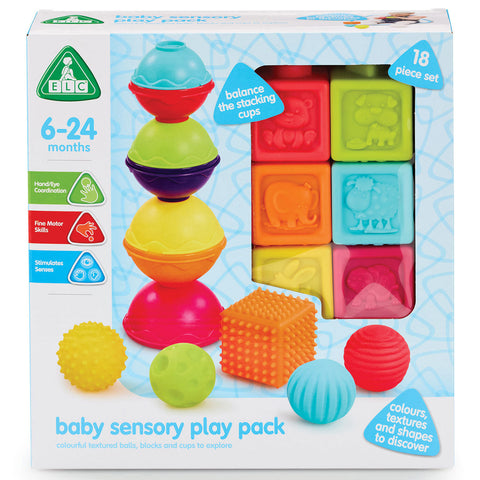 Early Learning Centre Baby Sensory Toy Play Pack – Developmental Learning Set for Infants 6 Months+