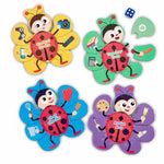 Addo Games Build a Ladybird Mini Card Game – Fun Travel Puzzle Game for Kids 3+