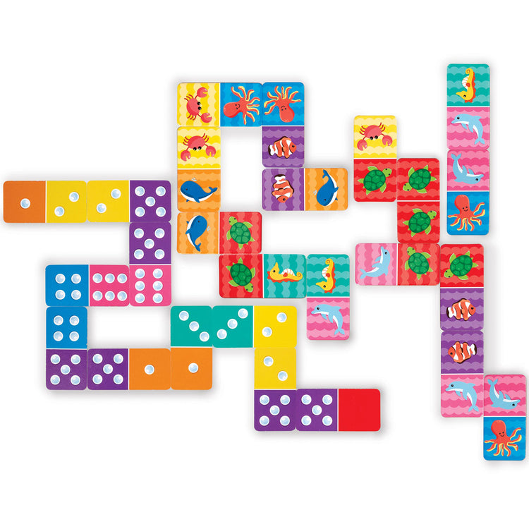 Early Learning Centre Deep Sea Dominoes Game – 2-in-1 Matching and Number Learning Game for Kids 3+