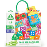 Early Learning Centre Deep Sea Dominoes Game – 2-in-1 Matching and Number Learning Game for Kids 3+